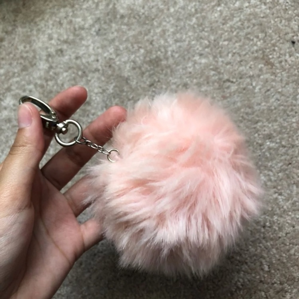 Pom Pom Keychain